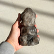 Smoky Quartz Buddha Carving