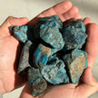 Blue Apatite Rough Stone between 55-75g