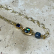 Shell & Crystal Gold Plated Bracelet