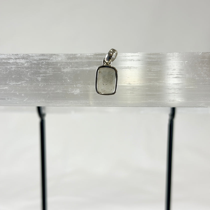 925 Silver Libyan Desert Glass Pendant