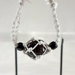 Crystal Net Bracelet White