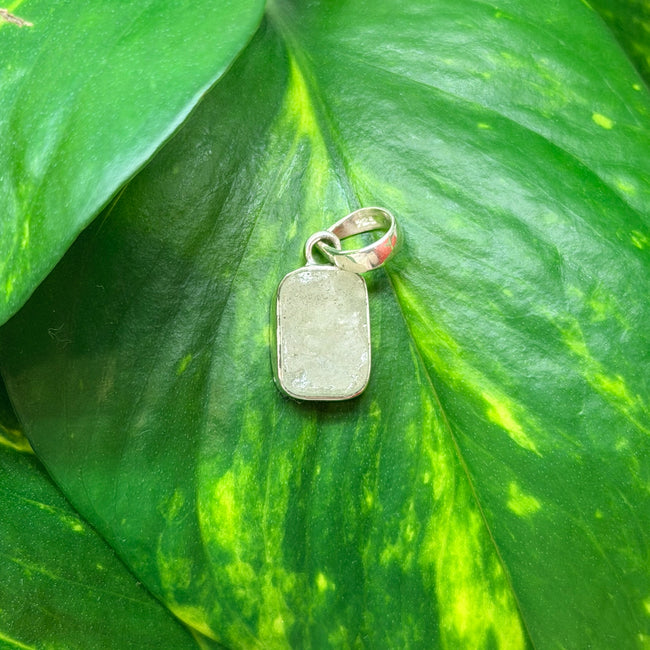 925 Silver Libyan Desert Glass Pendant