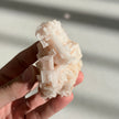Pink Halite Crystal Cluster