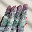 Rainbow Fluroite Large Towers