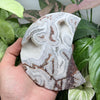 Laguna Lace Agate Polished Moon