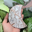 Laguna Lace Agate Polished Moon