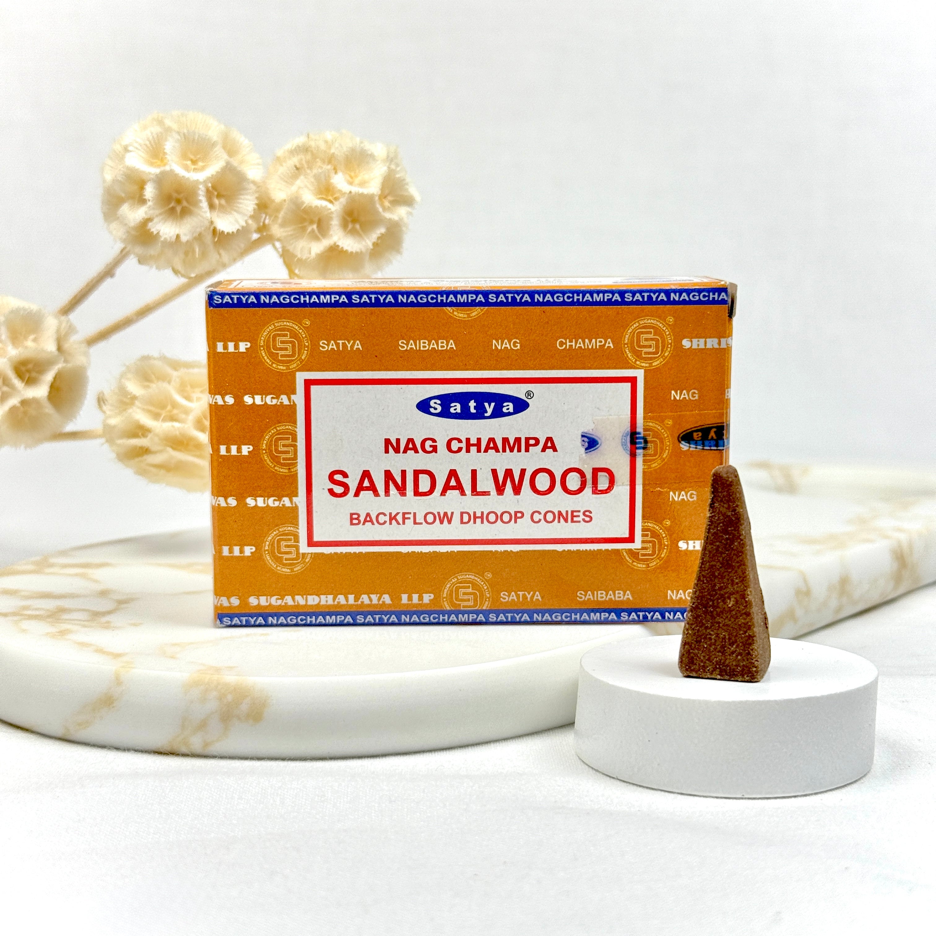 Satya Backflow Dhoop Cones