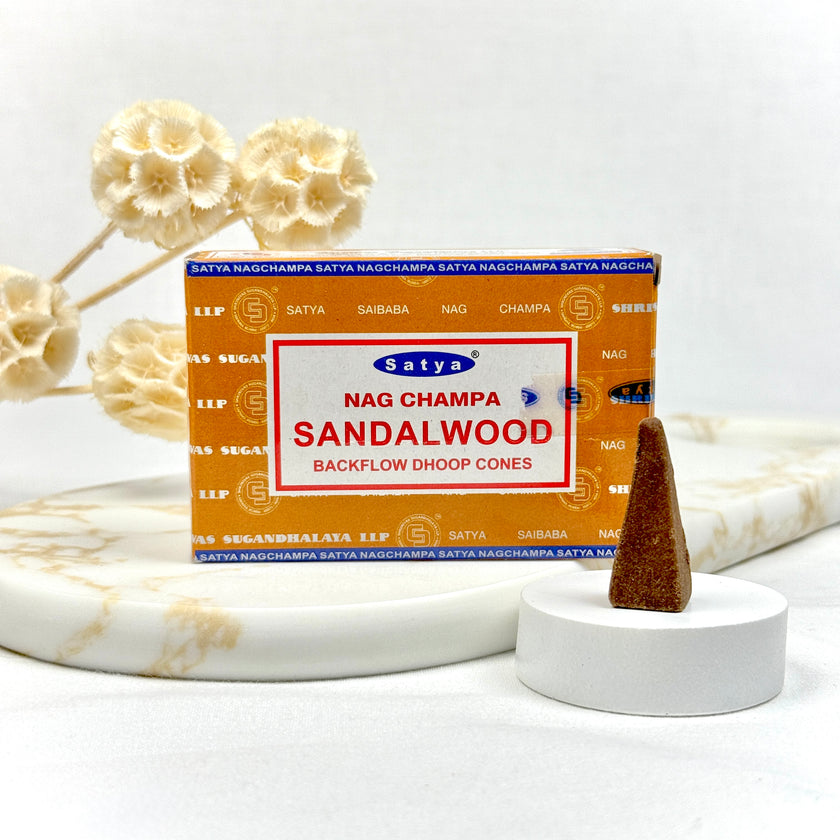 Satya Backflow Dhoop Cones