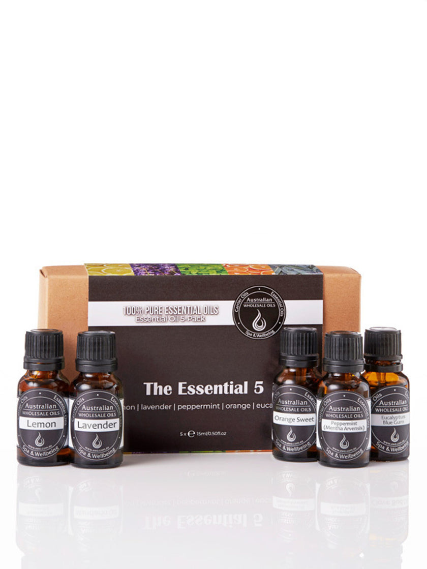 The Essential 5 - Essential Oil Pack