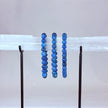 Blue Apatite Crystal Bracelet Rounded