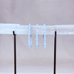 Blue Lace Agate Crystal Bracelet Rounded