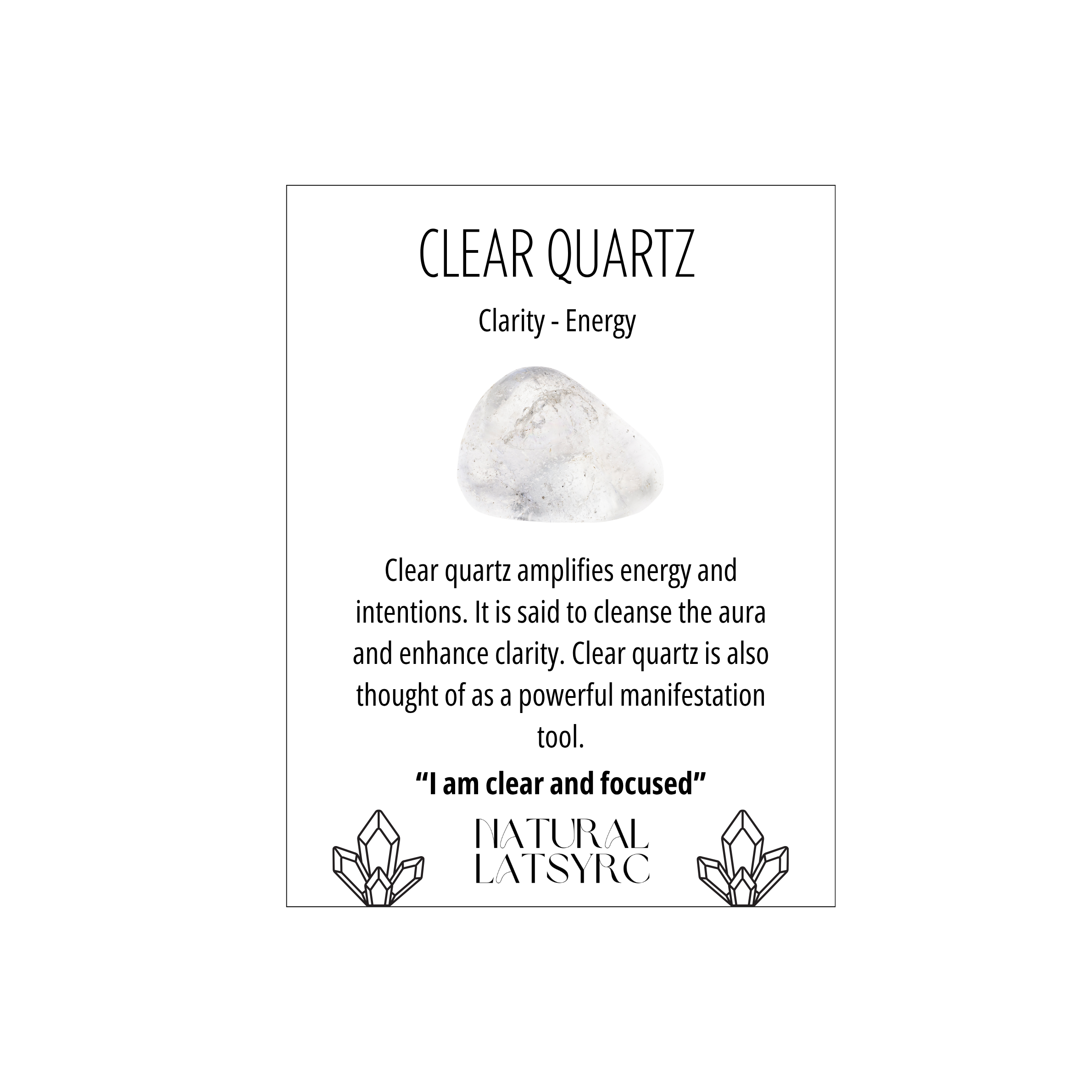 Clear Quartz Cluster