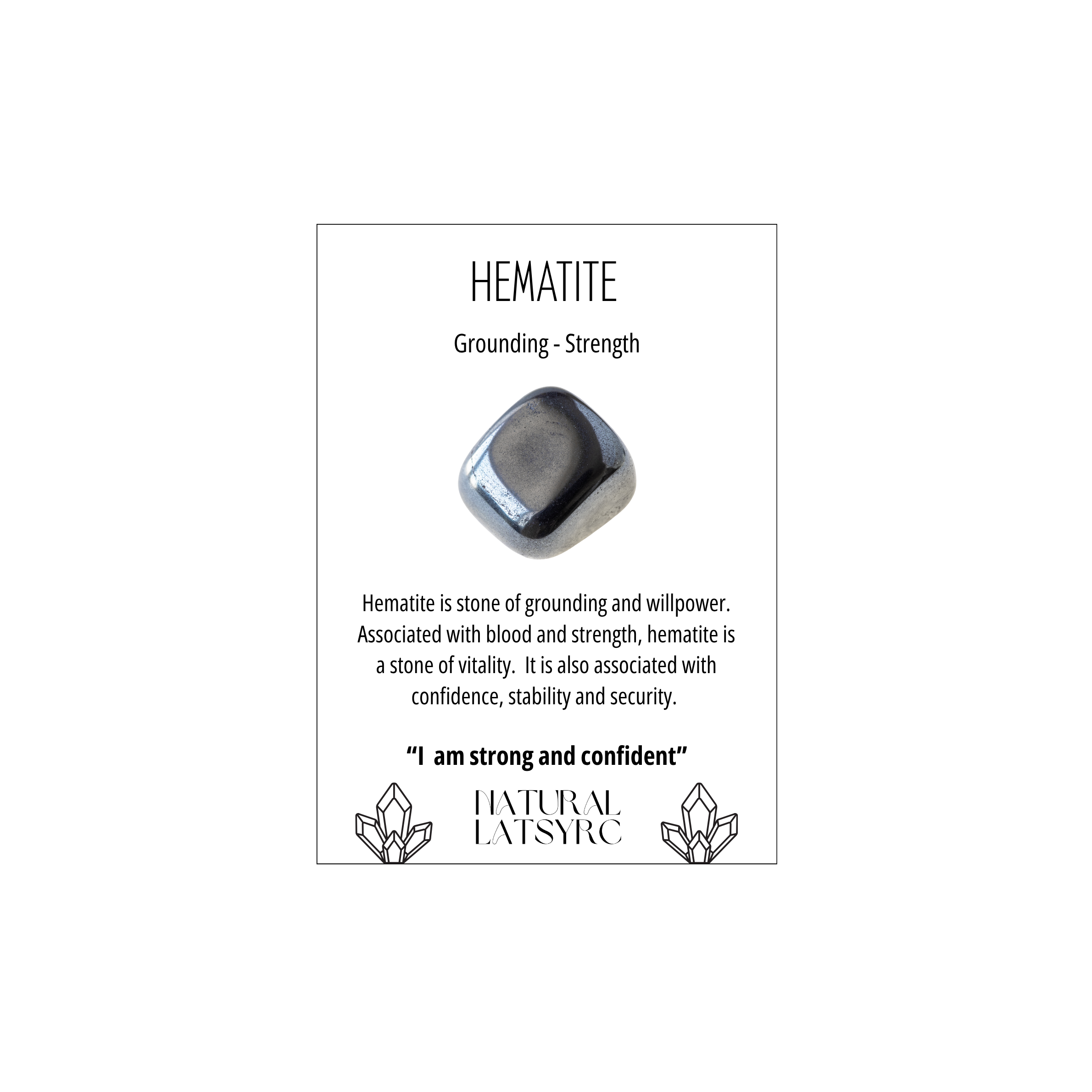 Hematite Tumble