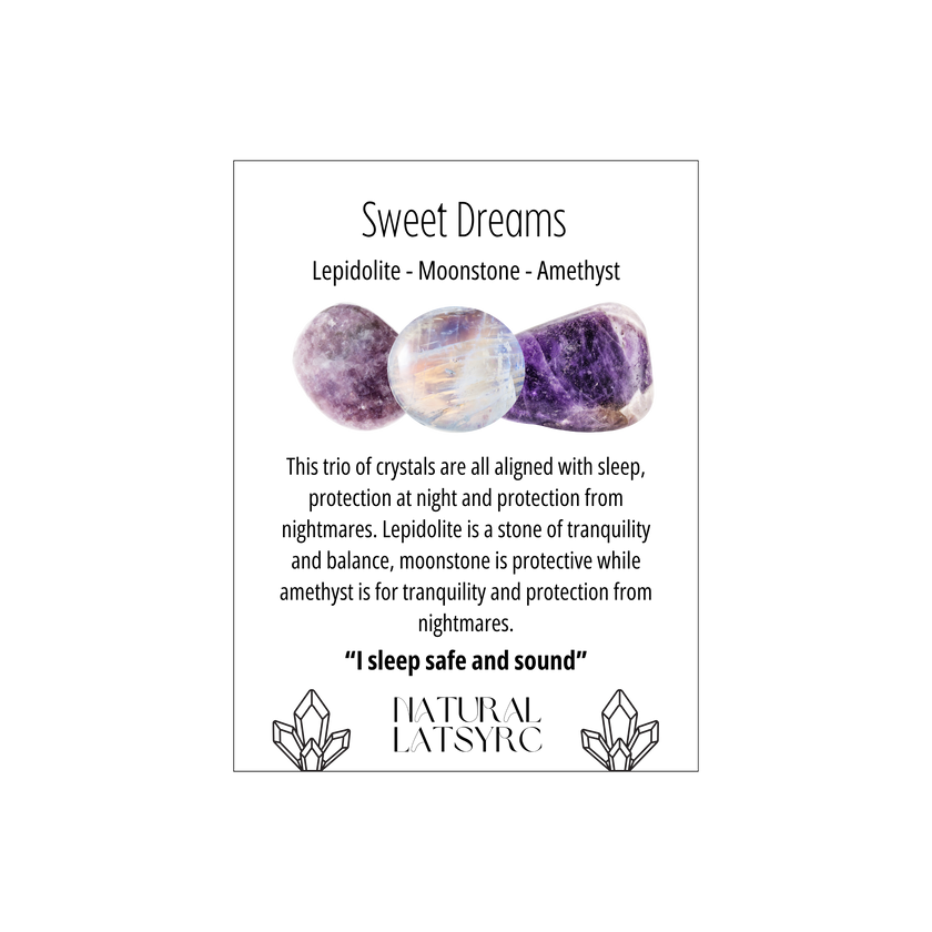 Anxiety Support Trinity Crystal Bracelet