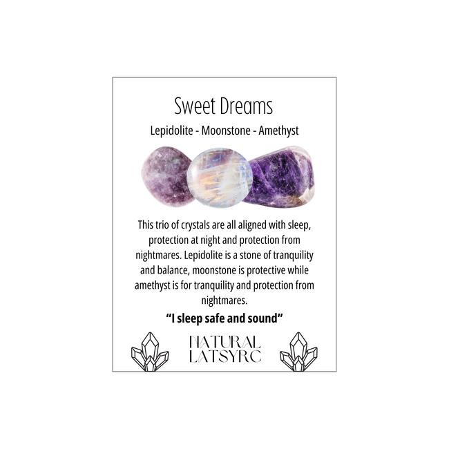 Sweet Dreams Trinity Crystal Bracelet