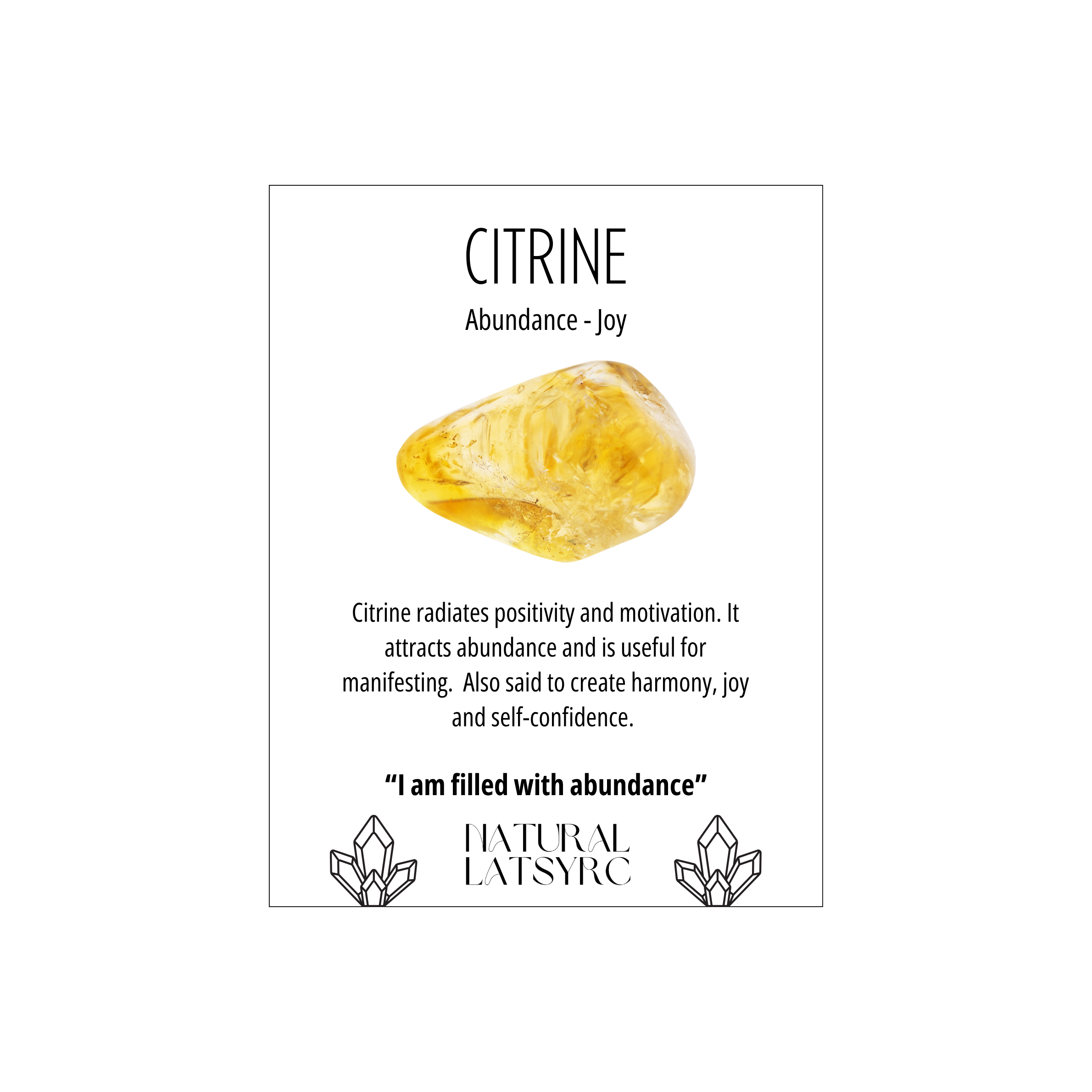 Citrine Cluster