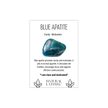 Blue Apatite Rough Stone between 55-75g