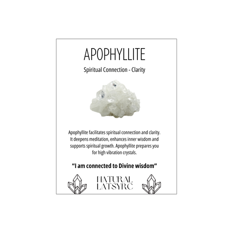 Apophyllite Cluster
