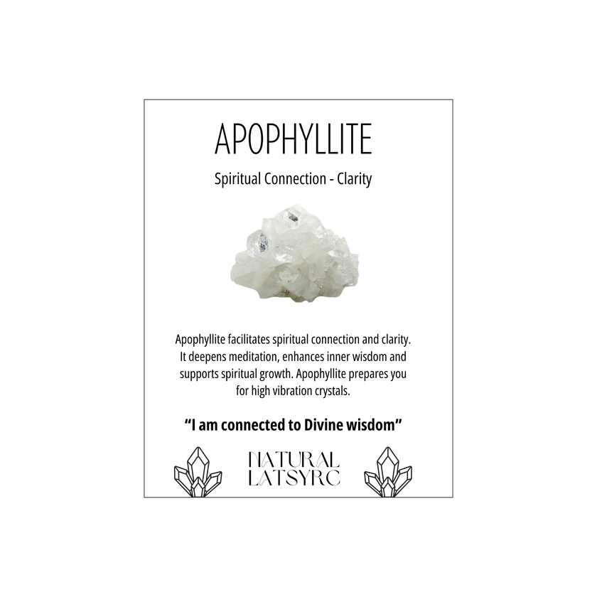 Apophyllite Cluster