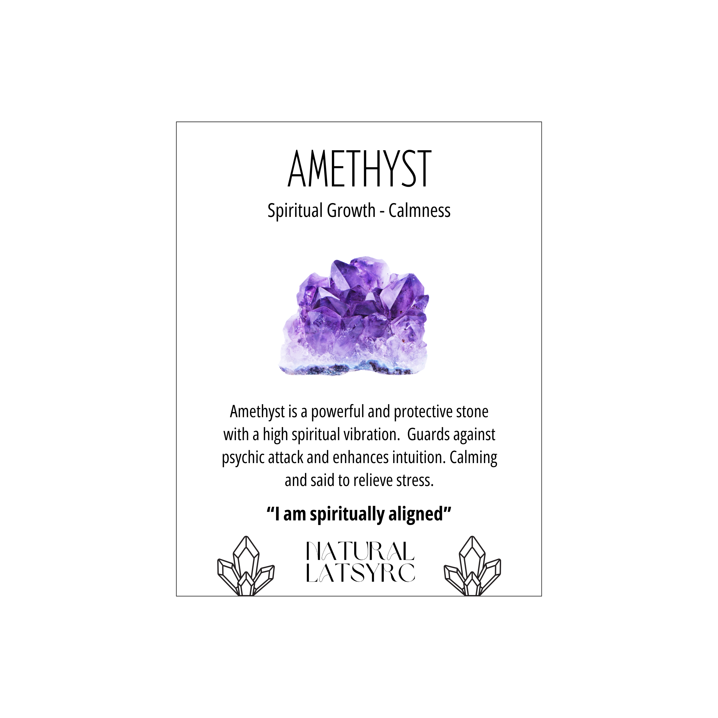 Baby Amethyst Window Cave