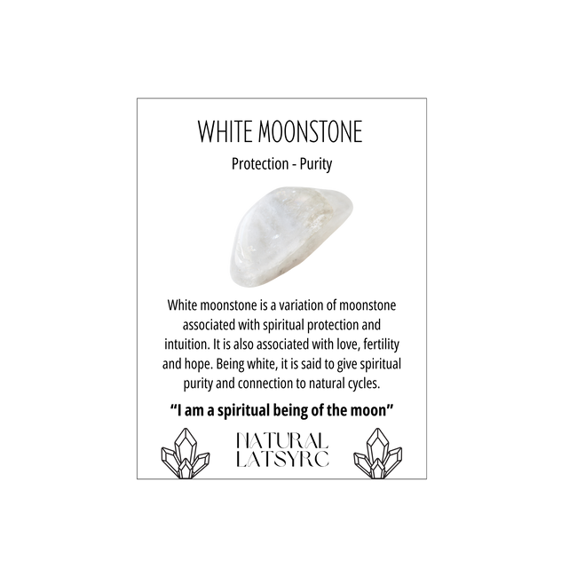 Moonstone - White Tumble