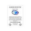 Rainbow Moonstone Crystal Bracelet Rounded