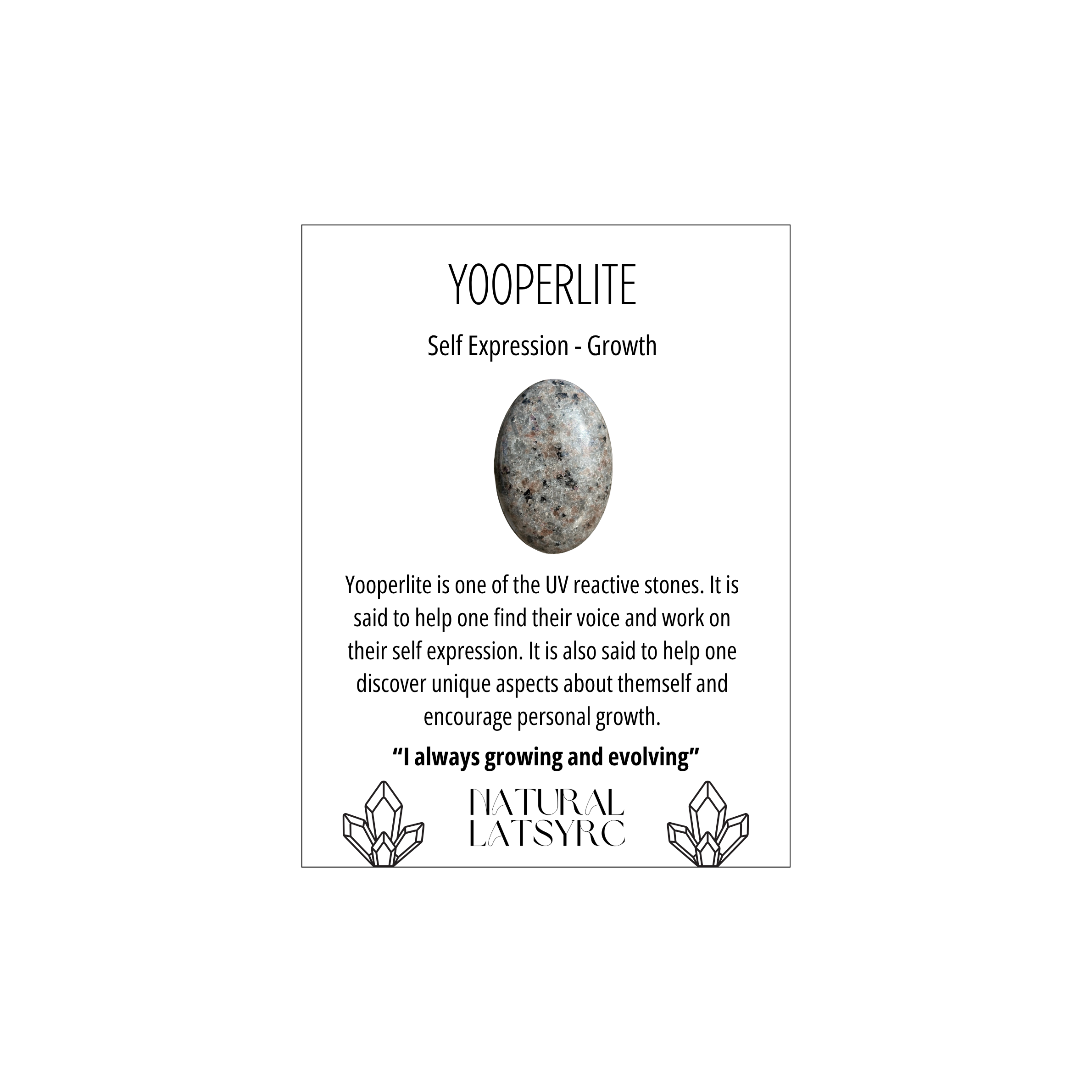 Yooperlite Tumble