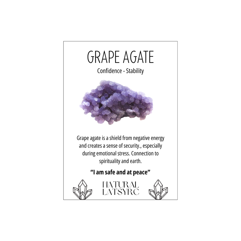 Grape Agate Cluster