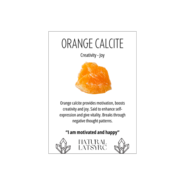 Calcite - Orange Tumble