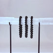 Red Garnet Crystal Bracelet Rounded