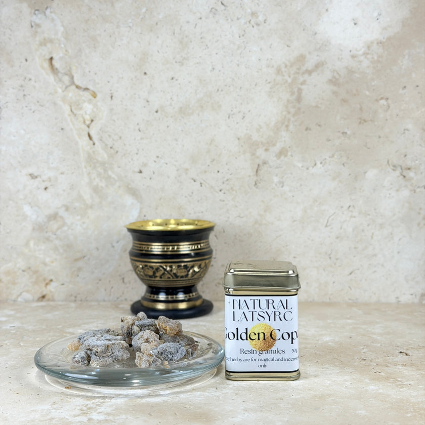 Golden Copal Resin Granules