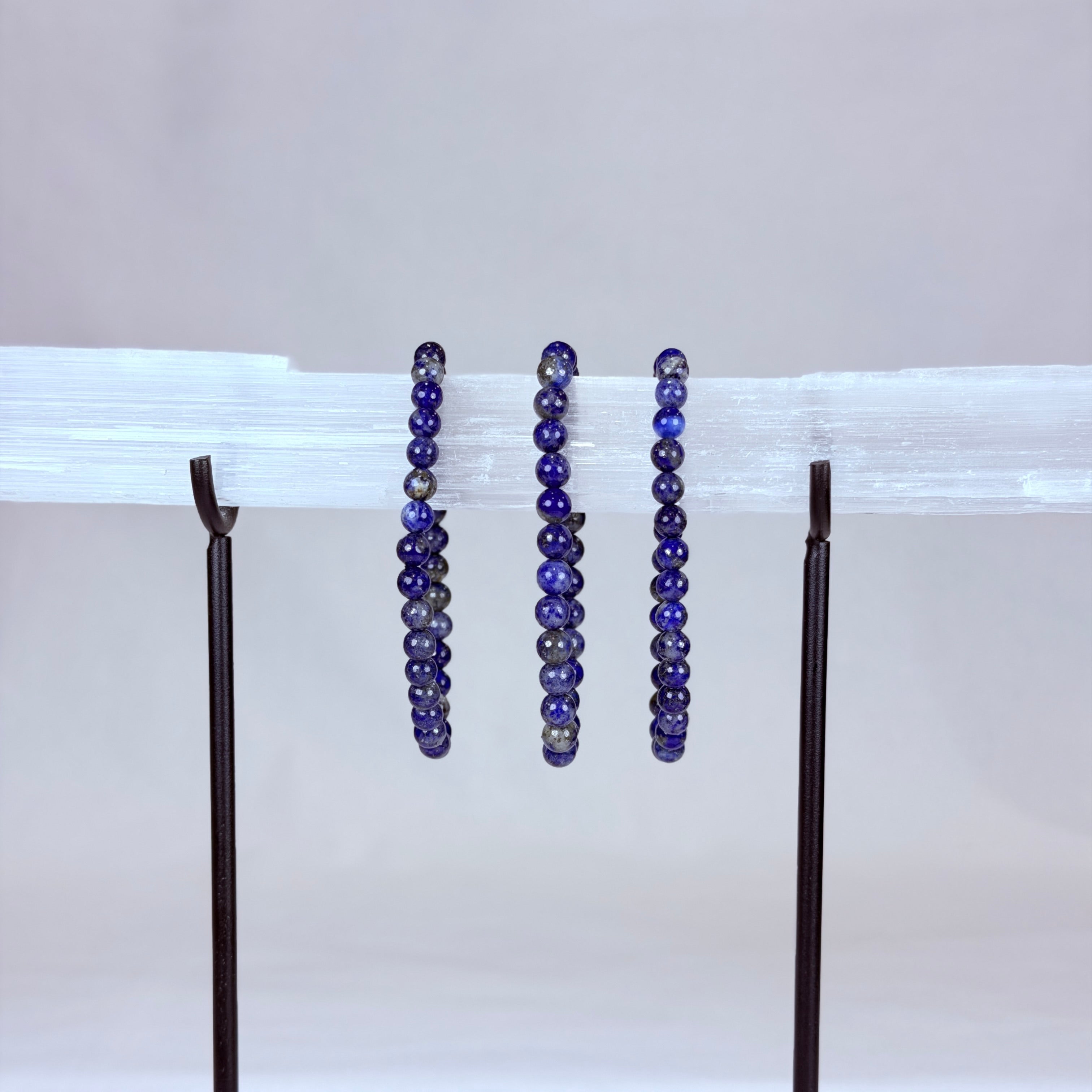 Lapis Lazuli Crystal Bracelet Rounded