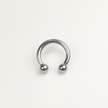 Stainless Steel Horseshoe Hoop - 15mm