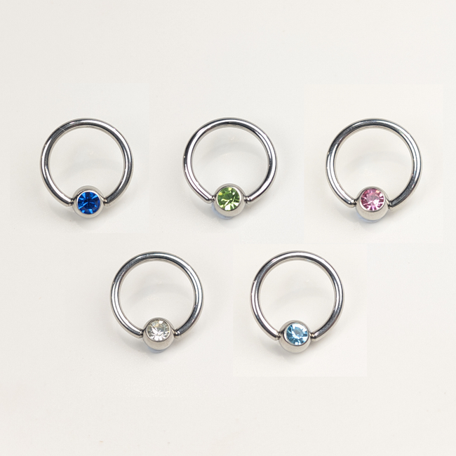 Stainless Steel CBR Captive Bead Ring