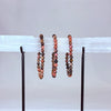 Rhodonite Crystal Bracelet Rounded