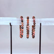 Rhodonite Crystal Bracelet Rounded