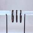 Silversheen Obsidian Crystal Bracelet Rounded