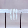 White MoonStone Crystal Bracelet Rounded
